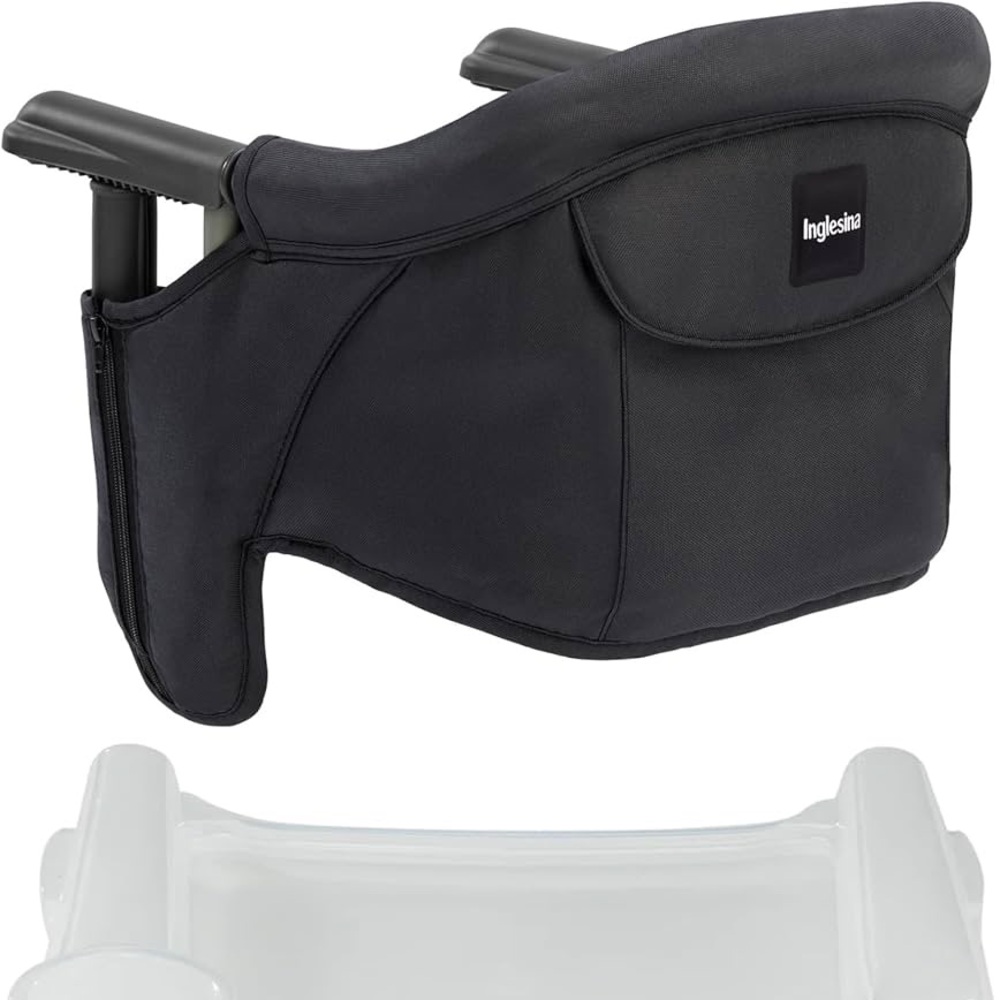 Inglesina Fast Table Chair - Black + Fast Dining Tray